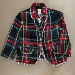 Harajuku lovers plaid blazer